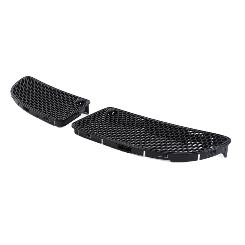 1 Pair Front Hood Grille Cover 1718800385 Stylish Look Protective Front Bonnet Grille Vent Cover For SLK280 SLK350 SLK300 SLK55