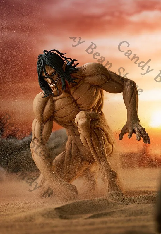 

Genuine Anime Attack on Titan Eren Jaeger Zeke Levi Ackerman Annie Cosplay Garage Kits Cartoon Figurine Mock-up Model