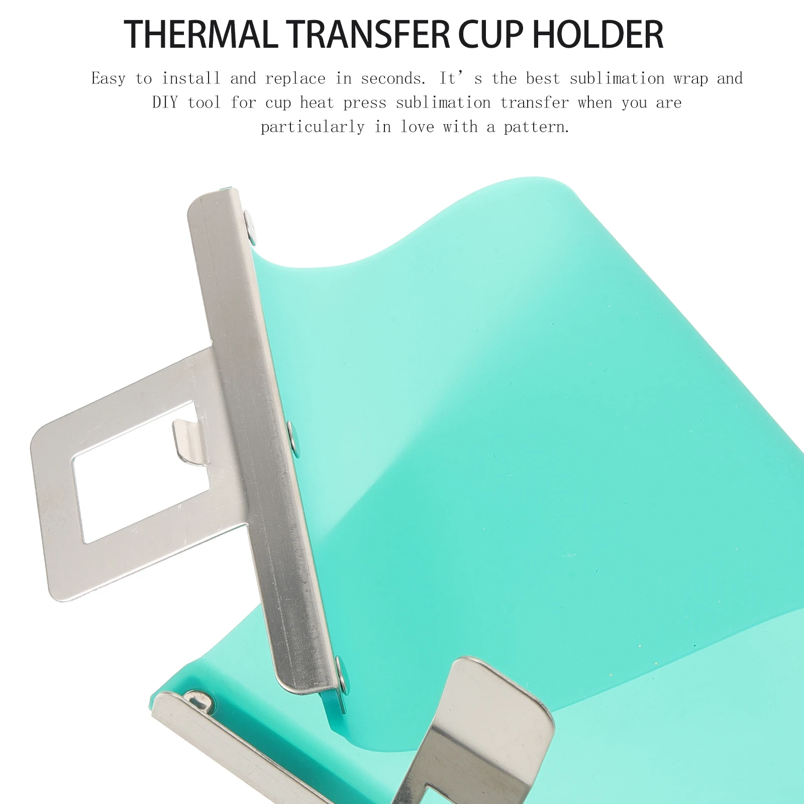 

Silicone For Sublimation 3D Sublimation Wrap Heat Transfer Fixture Reusable Press Durable Silicone Cup Press Easy Install Diy