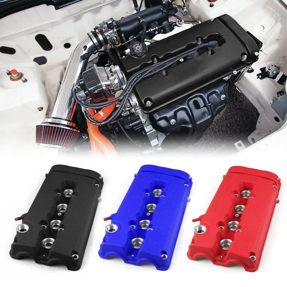 

Rocker Valve chamber cover engine cover For Honda Civic B16 B17 B18 VTEC B18C GSR with MUGE logo