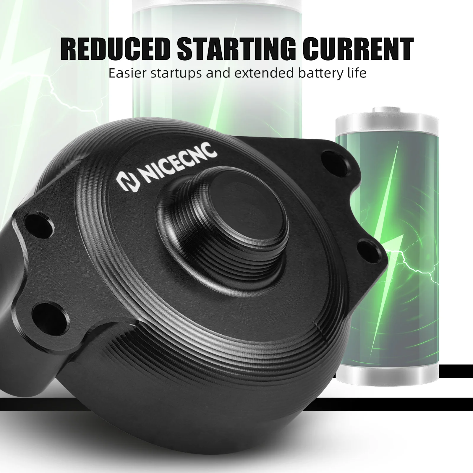 Tutup Ujung Motor Starter NICECNC untuk Suzuki DR650 DR650S DR650SE 1996-2024 2023 2022 2021 2020 2019 2018 2017 DR 650 S DR 650 SE