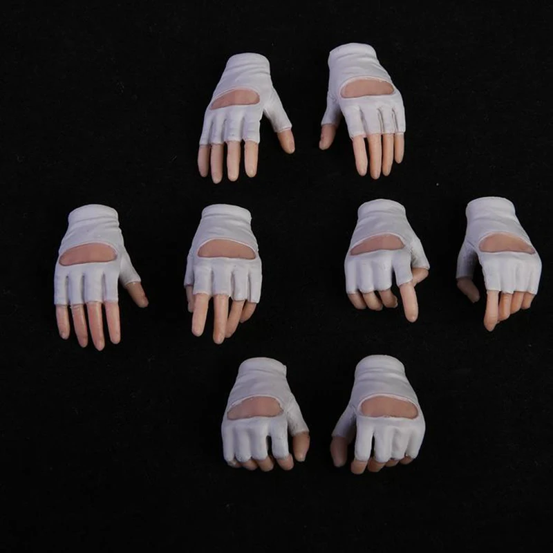 1/6 استبدال شاحب Suntan لون الجلد قفاز اليد نوع بندقية قبضة لفتة نموذج صالح 12 ''Phicen تبليغ عمل الشكل الجسم هدية