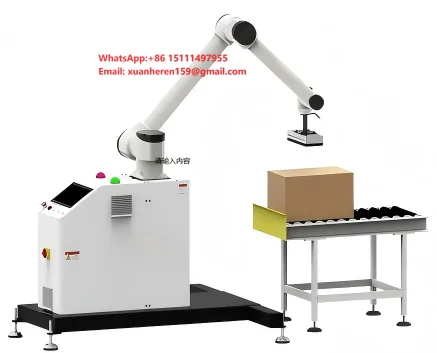 Bras robotique automatique SmartMD01 avec pince robotique pour palettiseur, machine de palettisation robotisée pour l'industrie alimentaire/habillement