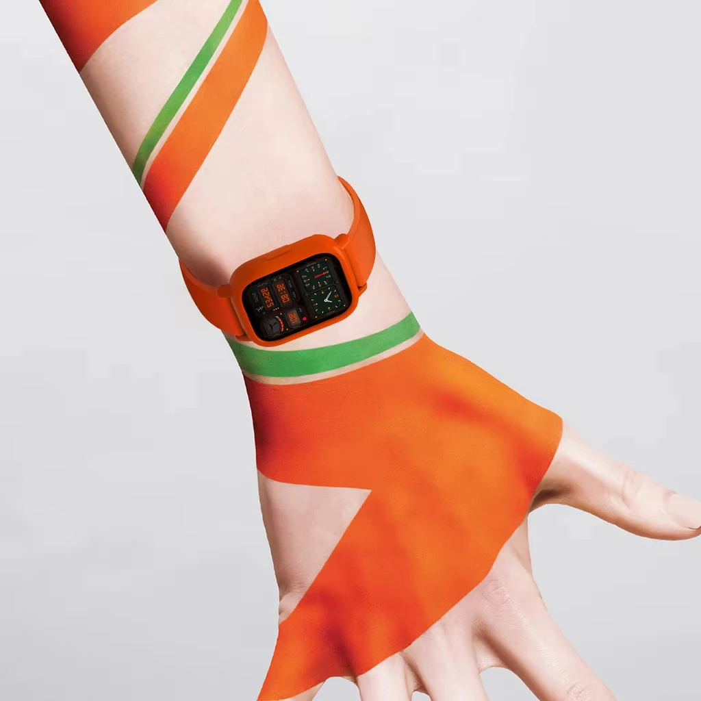 حافظة من السيليكون لساعة Redmi 5 Active 5 Lite غطاء ناعم شريط رياضي حافظات حماية Correa لساعة Xioami Redmi 5 Lite