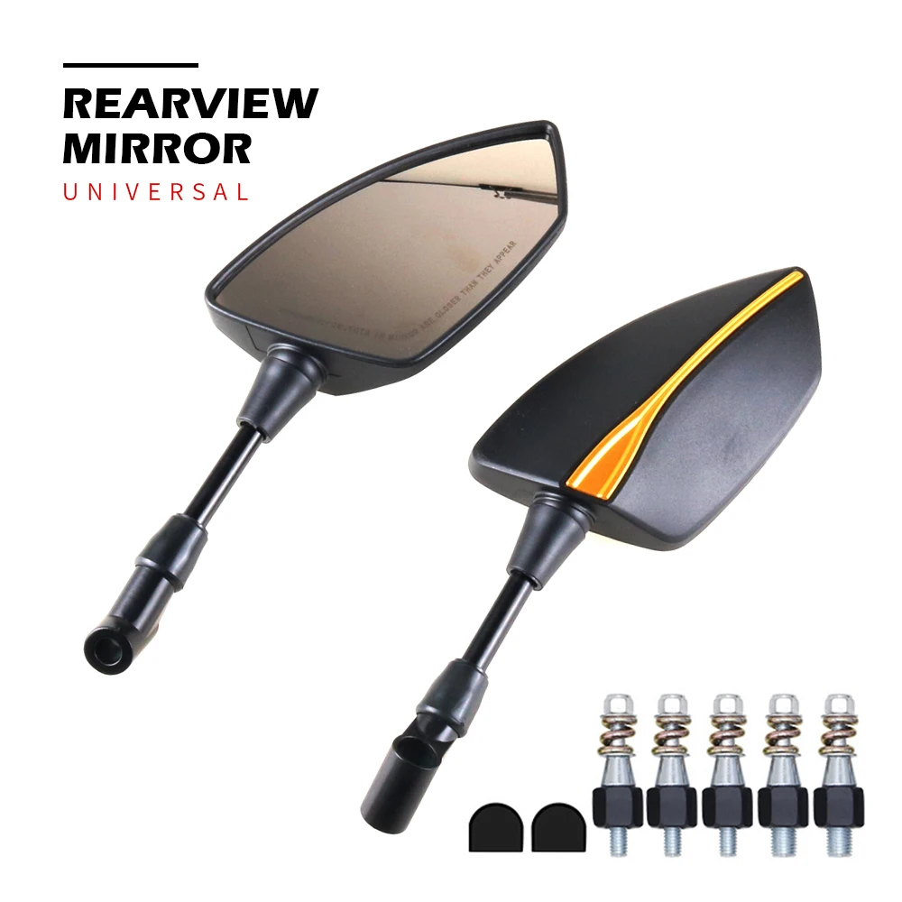 

NMAX XMAX Universal Motorcycle Rearview Mirrors For Yamaha XMAX125 250 300 AEROSPORTS X 8/10mm Side Mirrors Parts