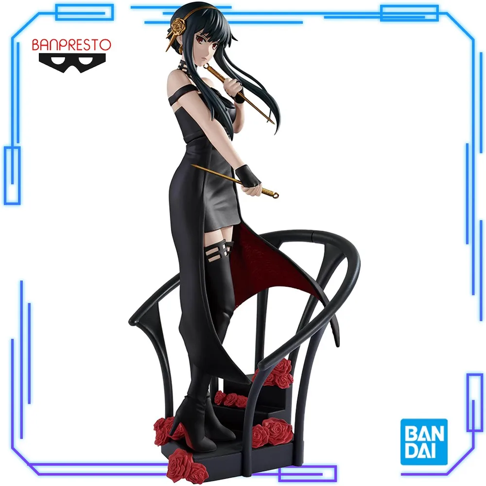

В наличии: Оригинальная фигурка Bandai Banpresto DXF Anime SPY×FAMILY Yor Forger Rose Flower Thorn Princess, 18 см, модель-игрушка, подарок
