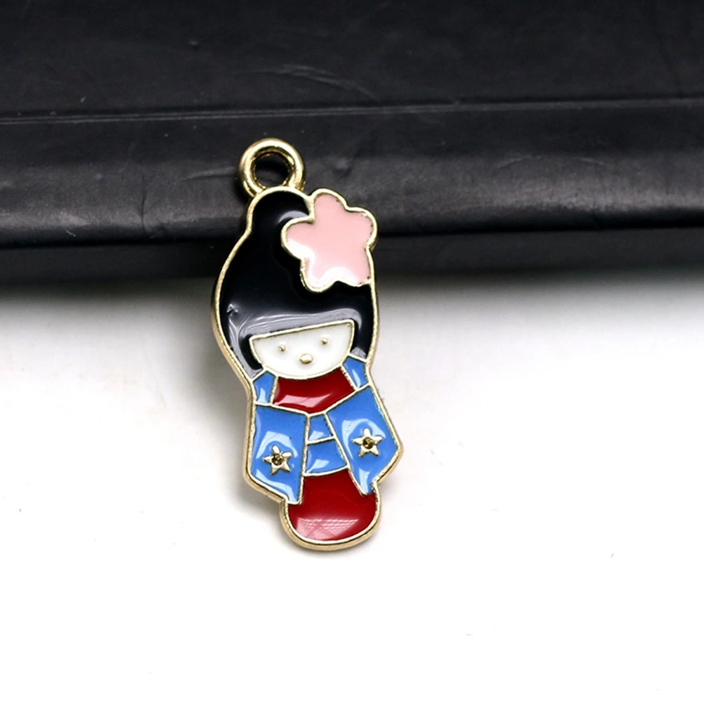 

10Pcs Unique Shape Alloy Pendants Charms Jewelry Making Accessories for Girls Necklaces Bracelets