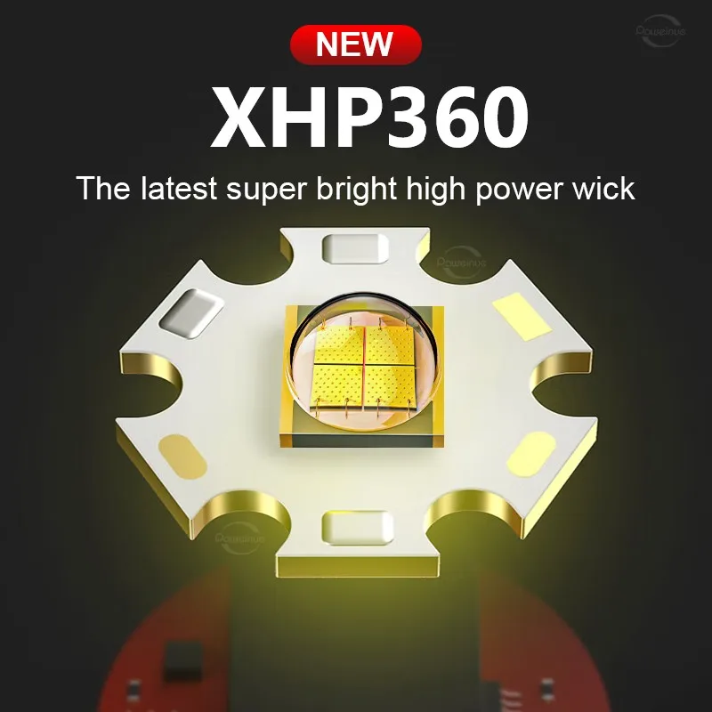 2023 Newest XHP360 Powerful Headlamp Rechargeable Head Flashlight Lantern High Power Headlight XHP90 USB Camping Head Lamp Light