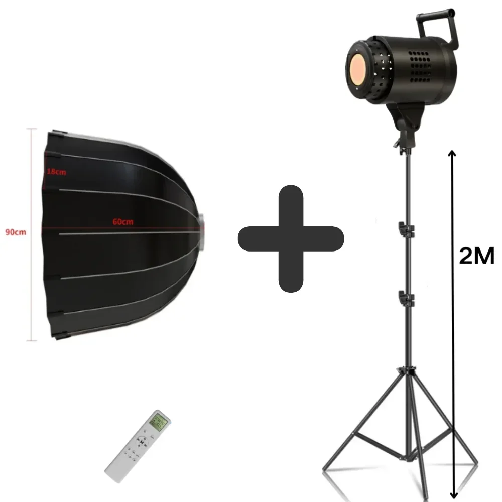 Black Softbox Kit