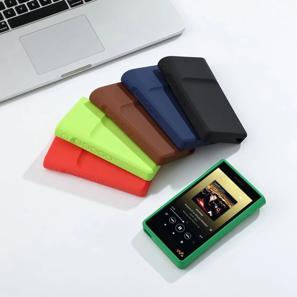 Soft TPU Colorful Solid Matte Protective Shell Skin Case cover for Sony Walkman NW-WM1AM2 WM1AM2 NW-WM1ZM2 WM1ZM2