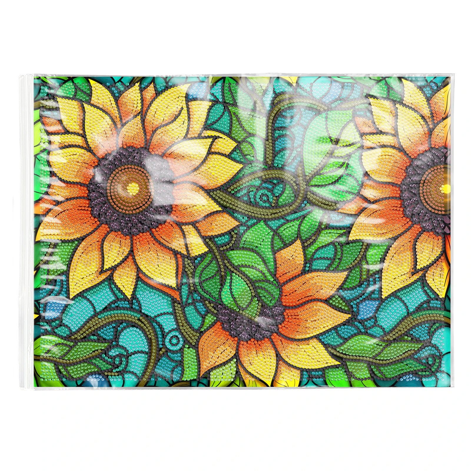 

5d DIY Diamond Painting Sunflower Placemats Home Restaurant Table Dish Mat Party Decorations Diamond Embroidery