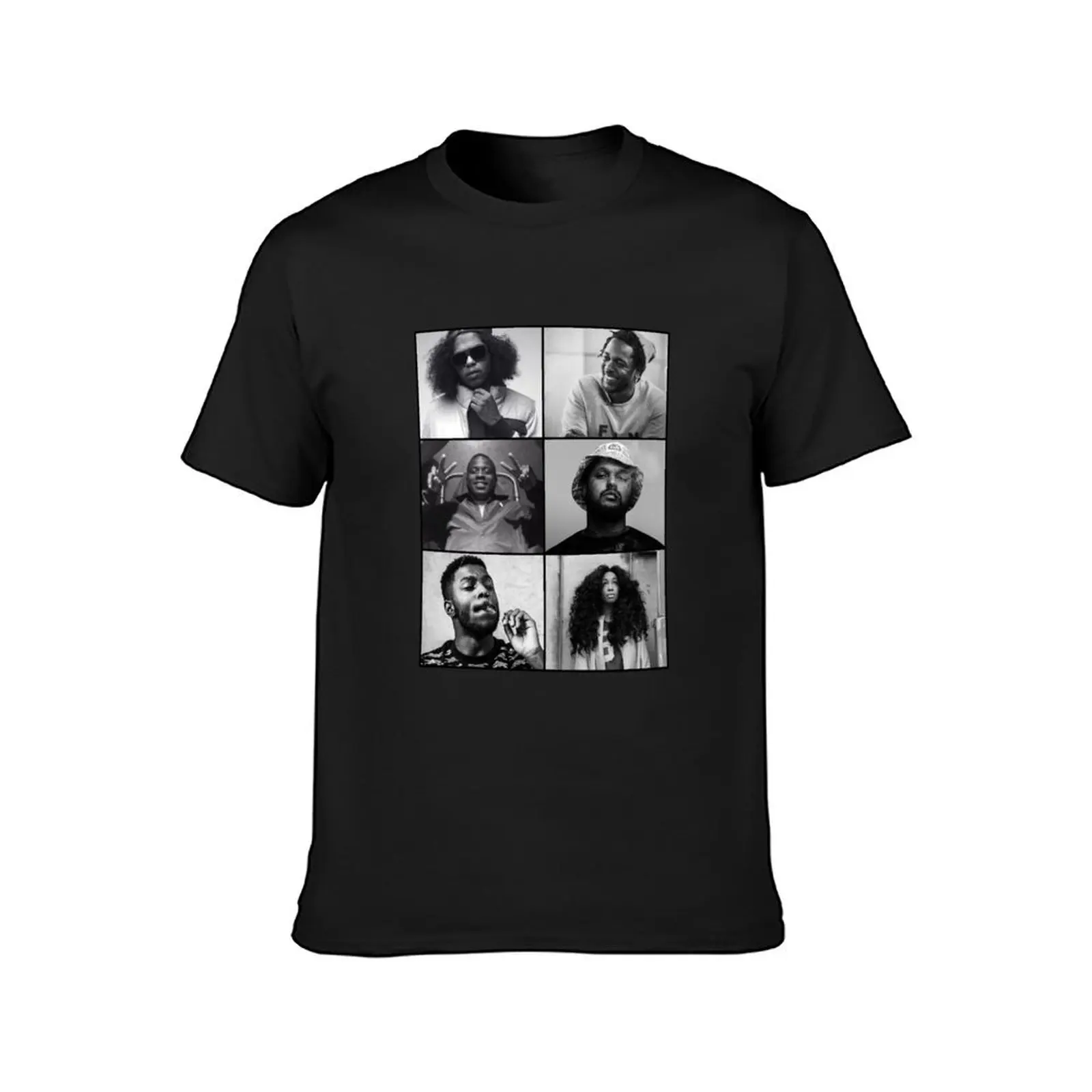 TDE - Kendrick, Ab-soul, Q, Jay Rock, Isaiah, SZA T-Shirt for a boy vintage anime shirt mens t shirts