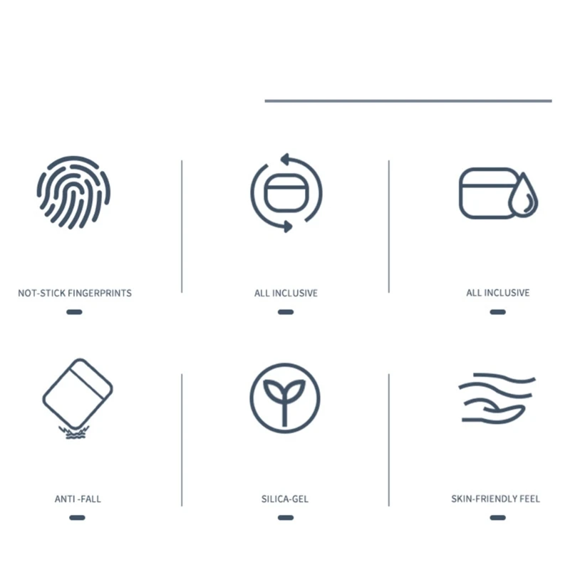 Tương thích với Buds T300 nghe chống sốc Vỏ chống đập Vỏ mềm chống bụi có thể giặt được Dropship