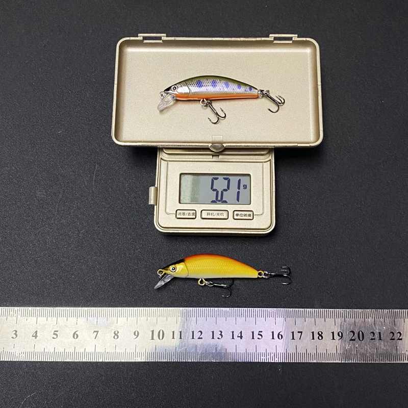 5g 50mm Sinking Minnow Fishing Lures Twitch Wobblers Artificial Hard Baits for Peche Trout Plastic Swimbait Jerkbait Equipment