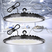 LED Industrial Light 100W 150W 200W UFO Bay Lights Super Bright Round Spotlights For Warehouses Factories Homes Outdoor Indoor