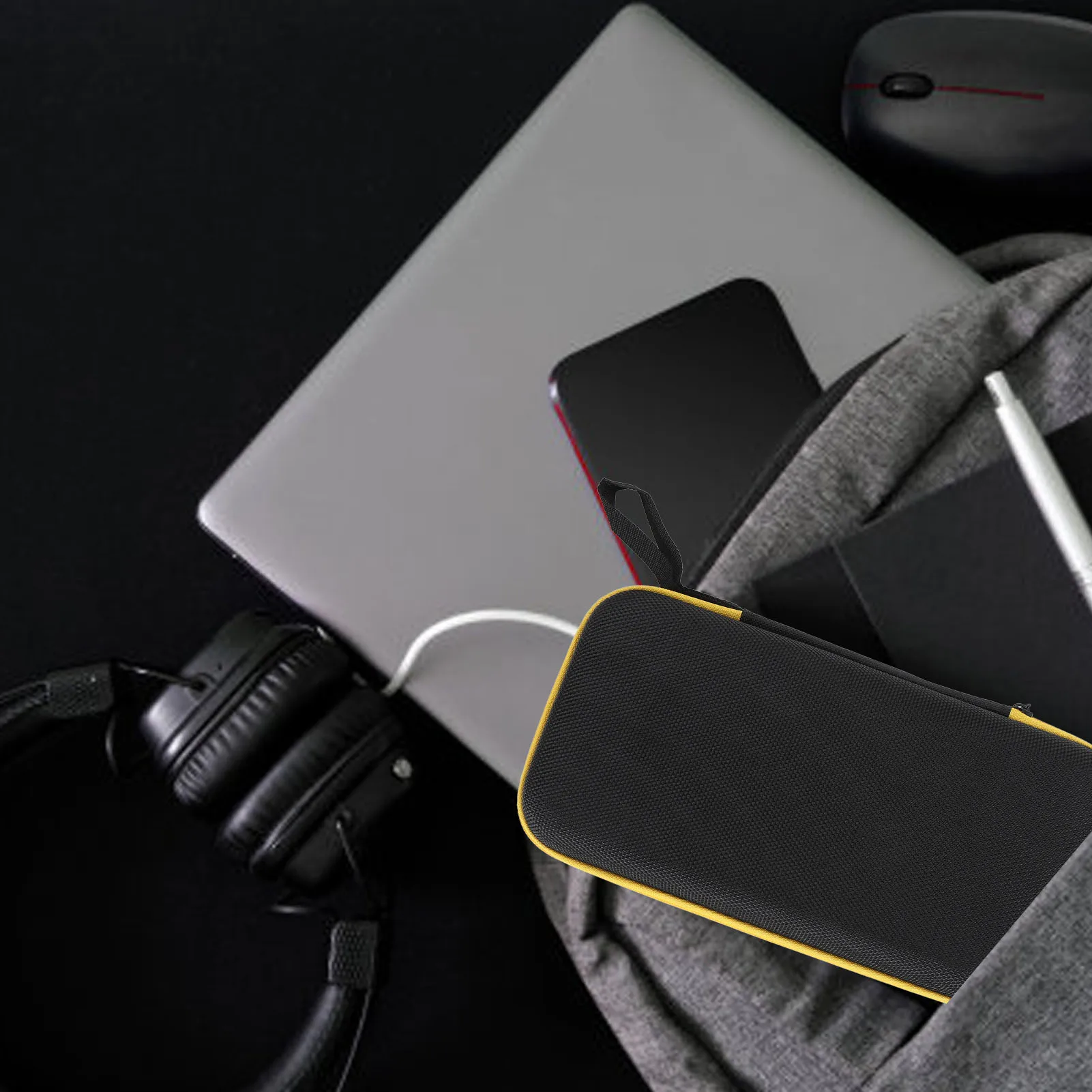 Handheld Console Carrying Case Hard Portable Retro Game Console Storage Bag for Retroid Pocket 3 3 Plus for Anbernic RG505