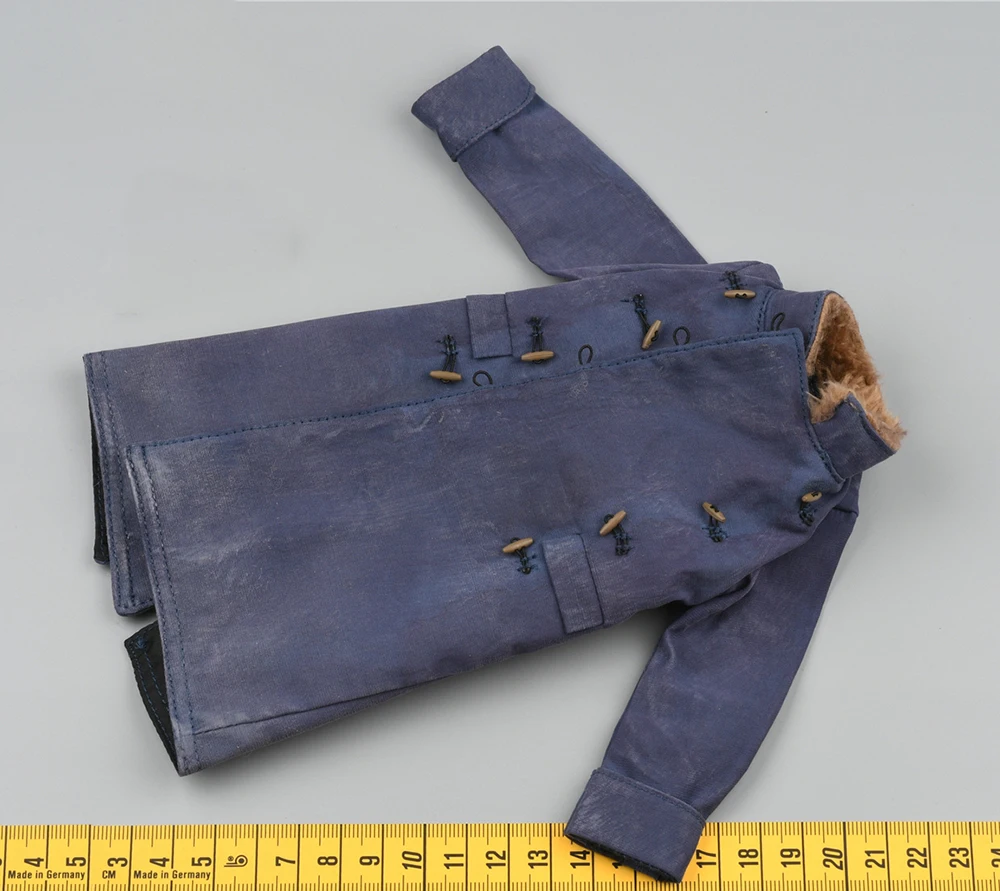 

VTS TOYS VM-026 Wilderness Red Dead 1/6th American Western Cowboy Long Overcoat Toys Model For 12" Doll Scene Component