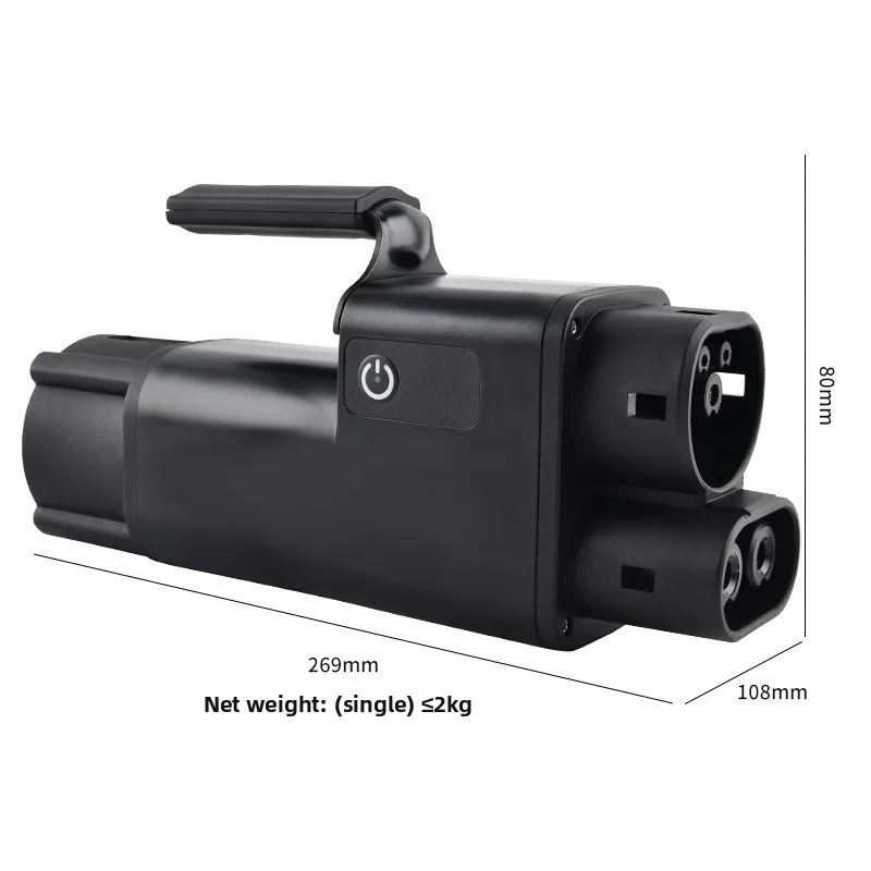 CHAdeMO To CCS2 DC Adapter 300KW 400KW IP65 IP67 DC Fast Charger Connector Wholesale Car Charger Adapter Factory Direct Price