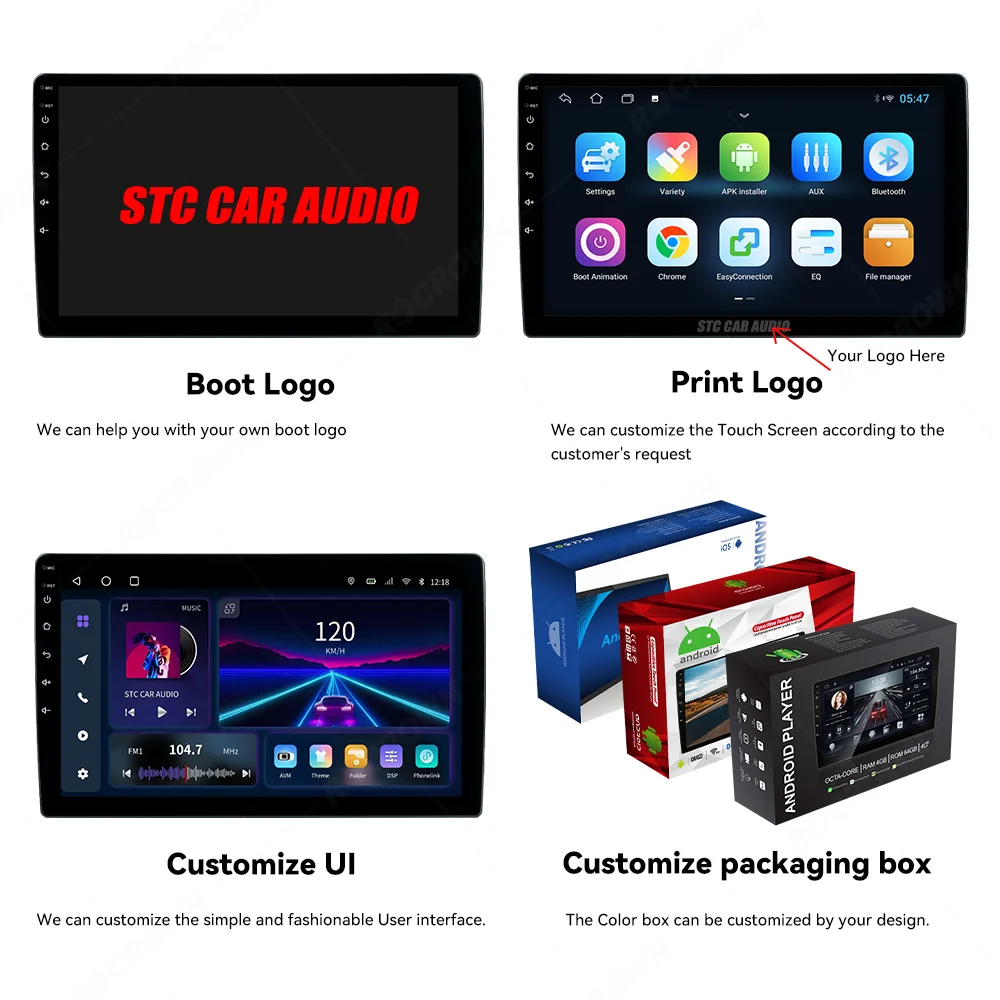 Reproductor Multimedia de dvd para coche, unidad principal de Audio estéreo Universal, pantalla Carplay, Android 12, 9 pulgadas