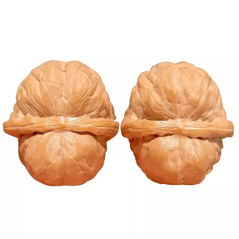Natural Collectible Yanqing Golden Toad Wenwan Walnuts Low Stump Dense Tip Hand Massage Gift For Men Women Collection 34mm To