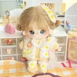 20cm Kawaii Idol Doll Cotton Star Dolls Stuffed Toys Cute Plush Bell Orchid Lily Baby Cuddly Dolls for Kids Fans Collection Gift