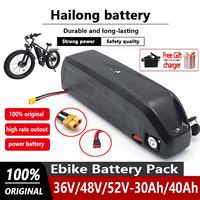 Hailong Battery 36V 48V 52V 30Ah 40Ah for Bafang BBS02 BBS03 BBSHD Motor Hailong Battery Delivery within 10-25 days