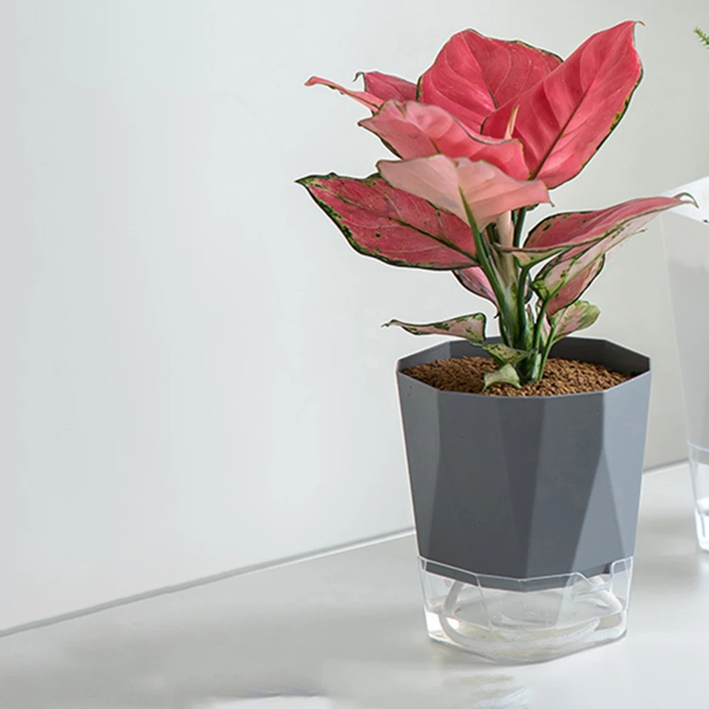 Detachable Flower Pot 12.5cm In External Diameter Self Watering Flower Pot Versatile Use Variety Of Colors Variety Of Sizes