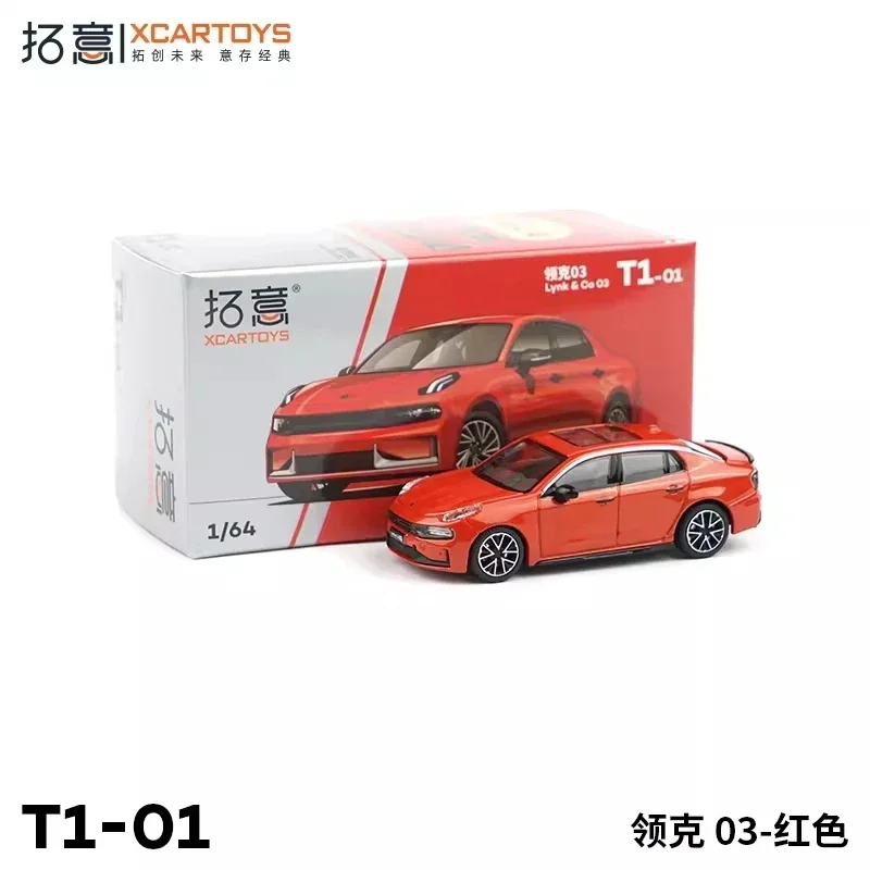 XCarToys 1:64 Lynk & Co 03 Red Diecast Model Car