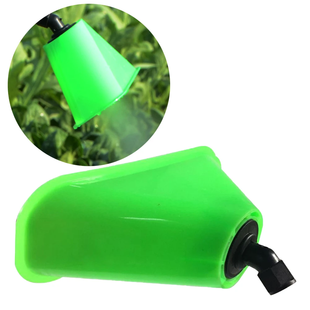 

2 PCS Weeding Sprayer Sprinkler Windshield Cover Windproof Accessories Nozzle Green Garden