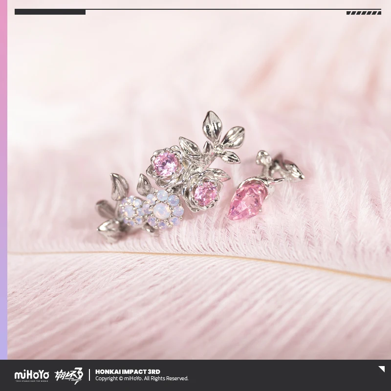 Honkai: Star Rail Elysia True Me: The Lawgiver Theme Ring Girlfriend Cosplay Anime #4