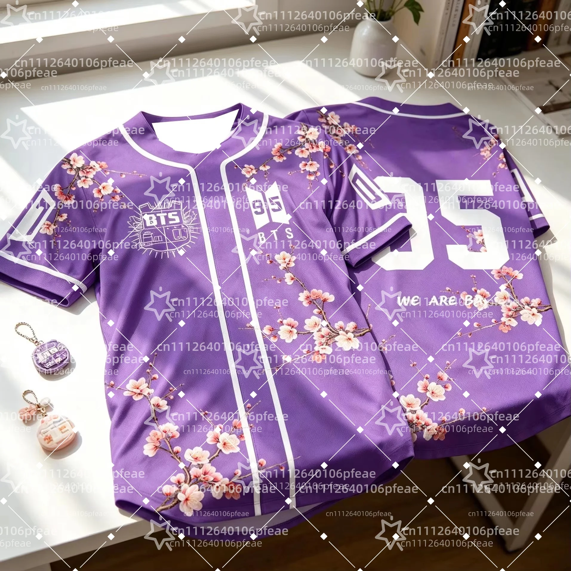 2026 Neues Korean Wave Idol Männergruppen-Support-T-Shirt mit Aufdruck, atmungsaktiv, schnelltrocknend, kurzärmelig, im Street-Trendy-Look, locker geschnitten – Detail 7
