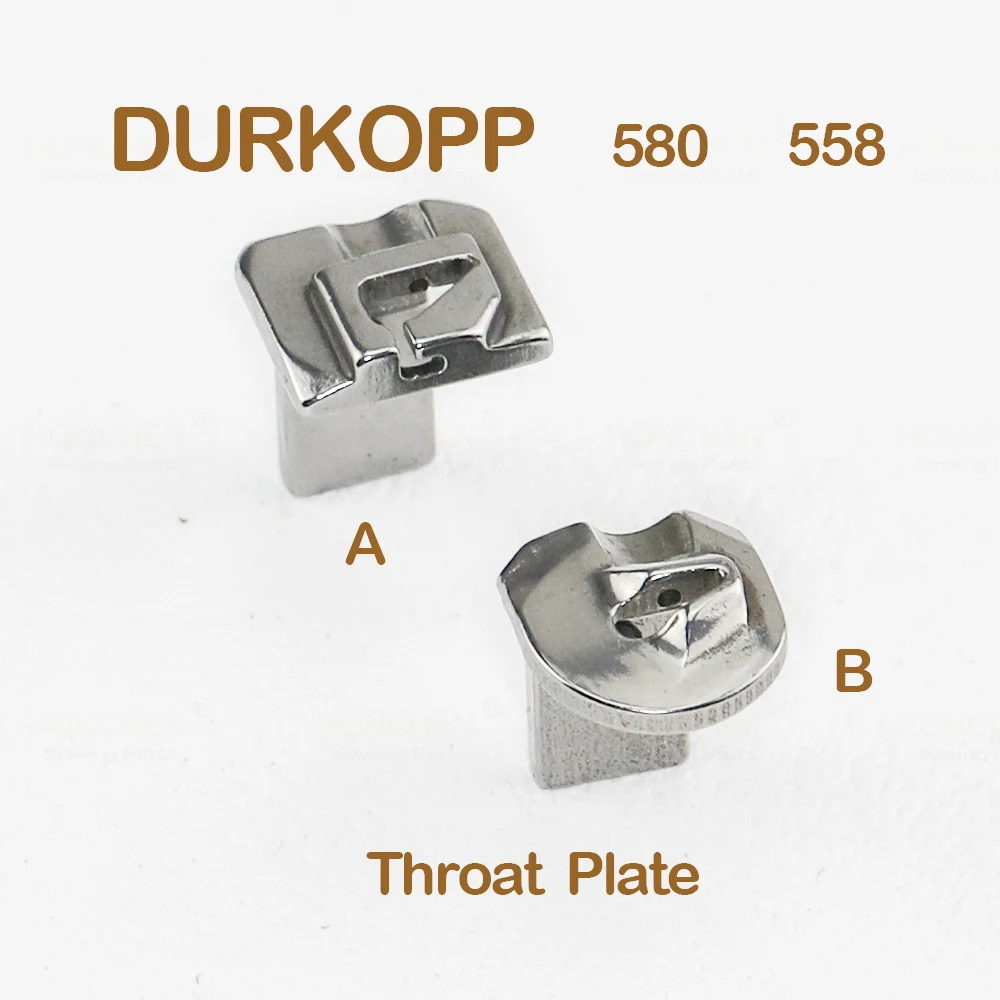 Sewing Machine Parts LOWER THREAD PRESSER ASSY TAhroat Plate For Electronic Eyelet Button Holer Sewing Machine DURKOPP 558