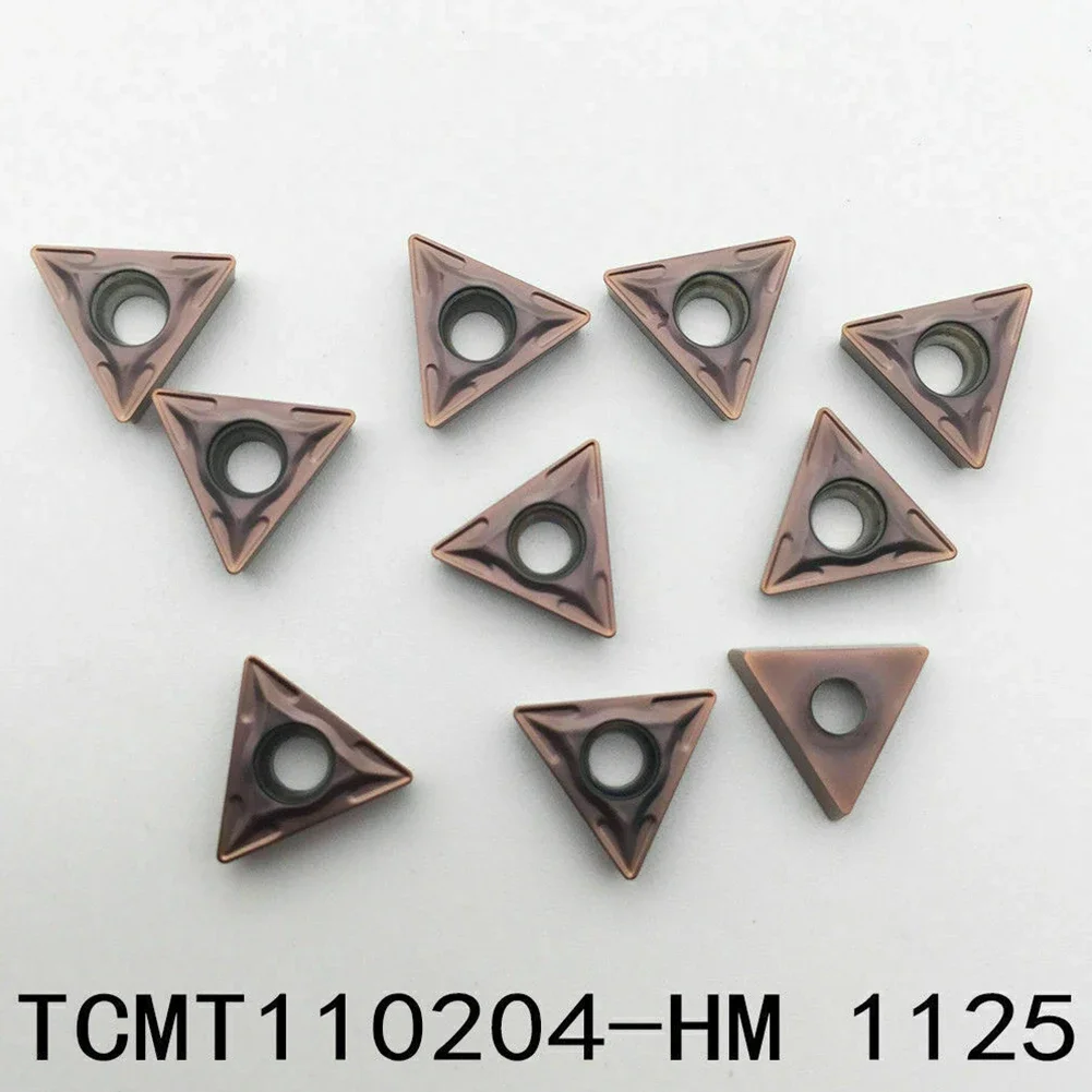 超硬フライスインサート,TCMT110204-HM,tcmt21.51,100% 新品,高品質仕上げ,鋼用1125ブレード,10個