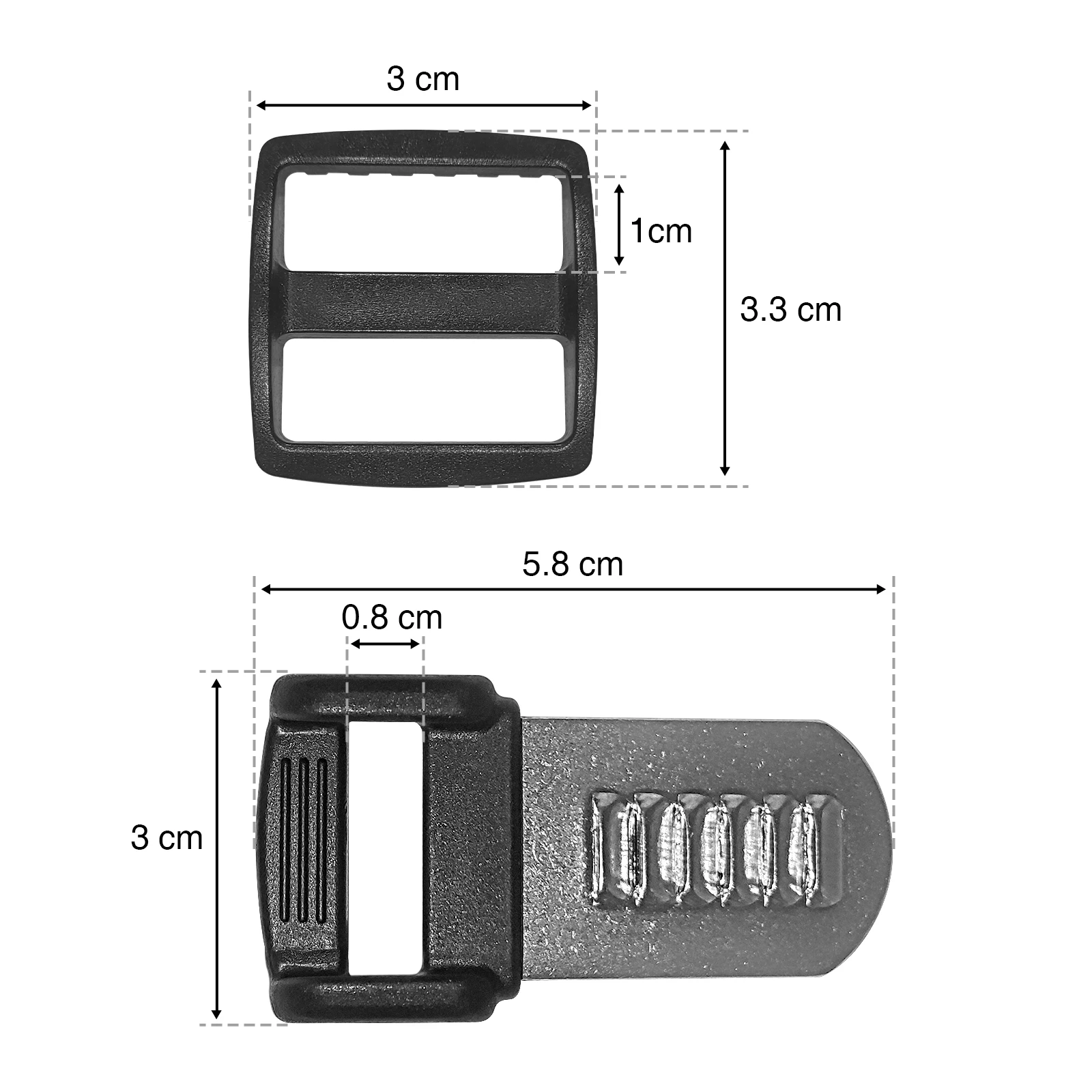 XGP Motorcycle Helmet Buckle Plastic and Aluminum Alloy Quick Release Rally Buckle for Outdoor Riding Helmet Accessories