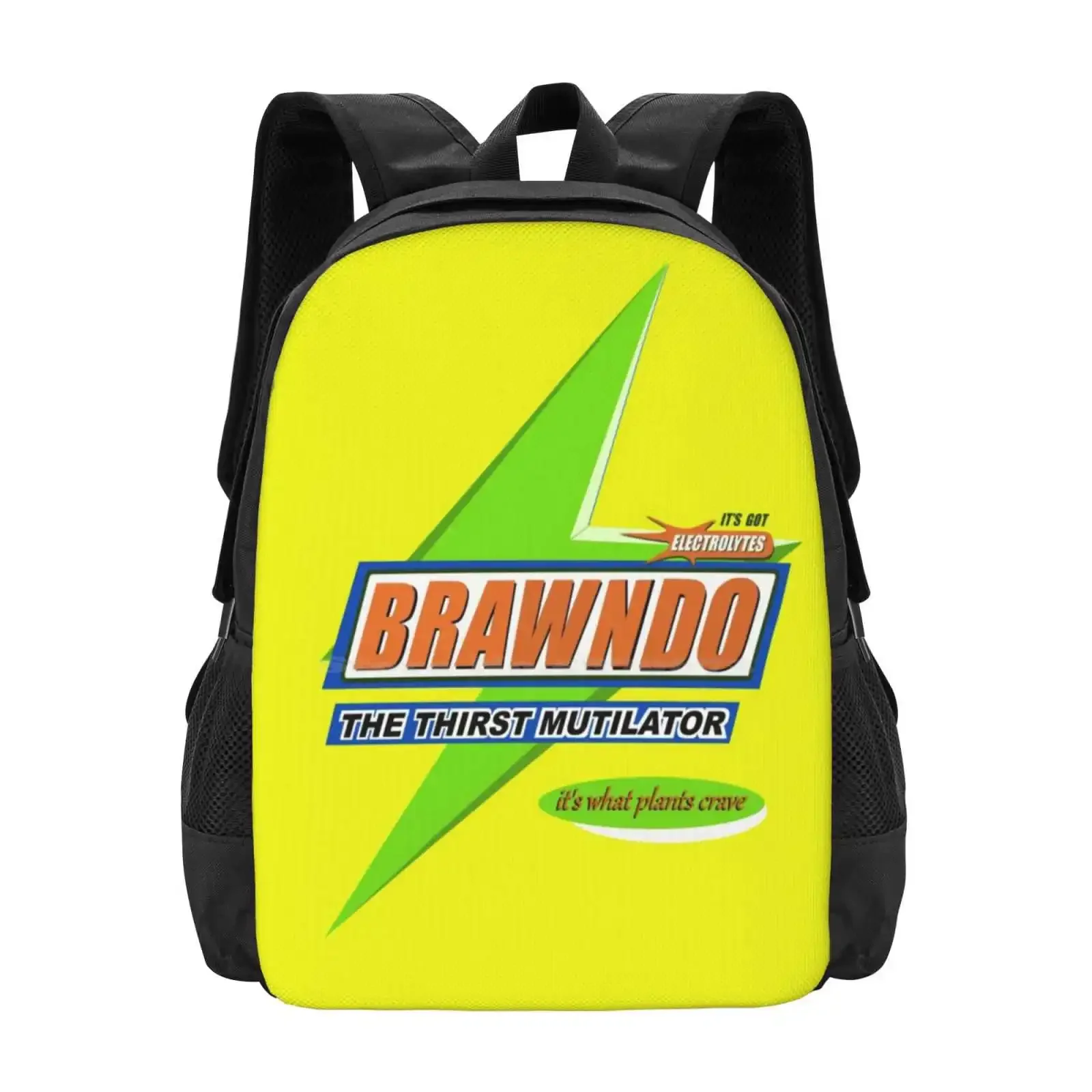 

Brawndo More Pattern Design Laptop Travel School Bags Brawndo Electrolytes