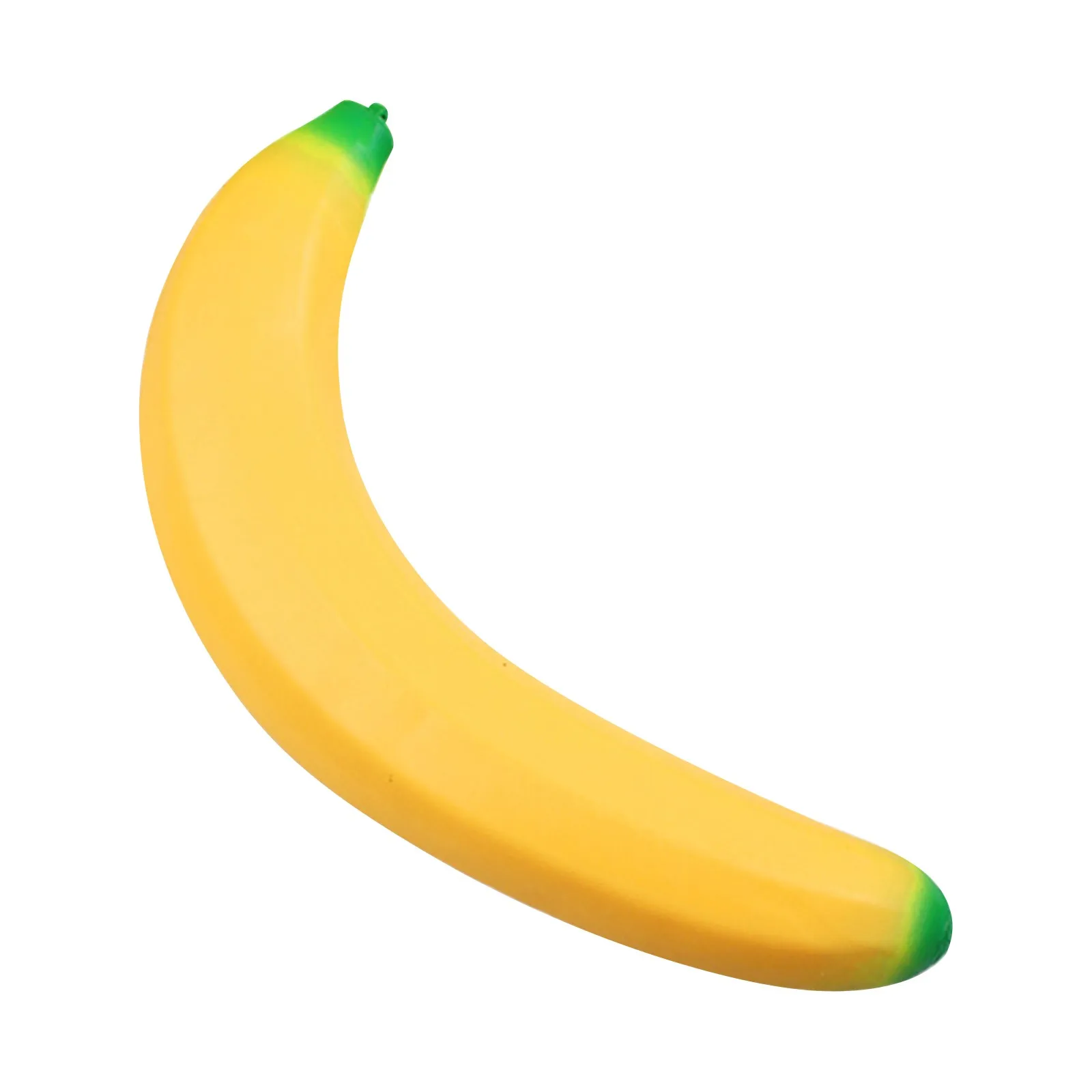 Riesiges Bananen-Squishy-Spielzeug, künstliche Banane, Quetschspielzeug, Stressabbau-Fidget-Spielzeug, langsam aufsteigendes Schreibtisch-Accessoire für Erwachsene, Geschenke