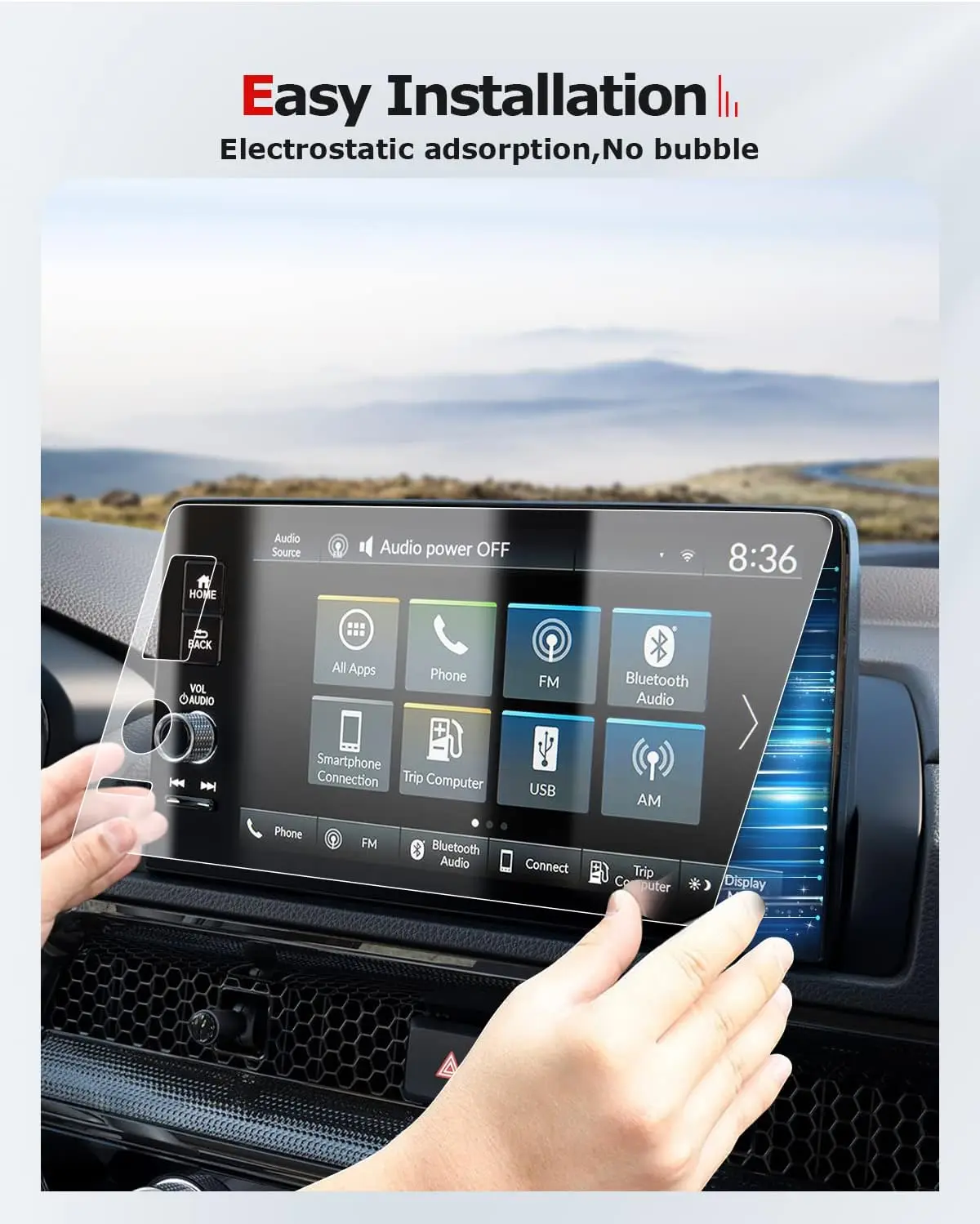 

9-дюймовый телефон для Honda Pilot,2023 дюйма, GPS-навигация, сенсорный экран, информационная система, дисплей, аксессуары для пилотов
