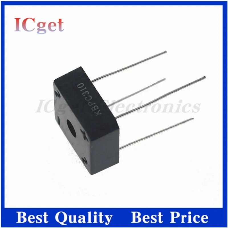 5PCS KBPC1010 ponte de diodo KBPC610 KBPC608 KBPC606 KBPC310 KBPC3510 KBPC1510 KBPC2510 KBPC3510 KBPC5010 KBPC3510W KBPC5010W