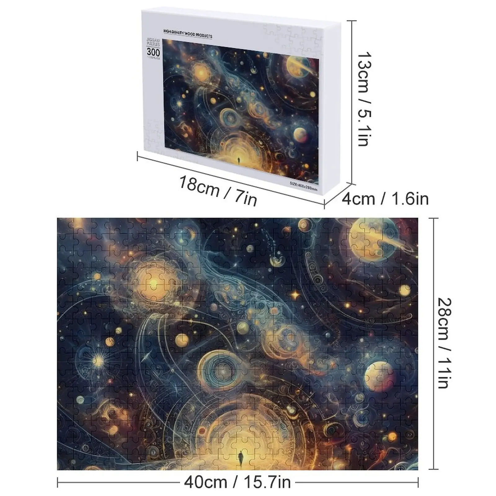 Rompecabezas de espacio y tiempo, rompecabezas personalizado, juguete personalizado para bebé, rompecabezas de juguetes personalizados