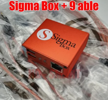 

2025Newest Original Sigma Box with 9 Cables Repair for Nokia for ZTE for Huawei Cell Phone