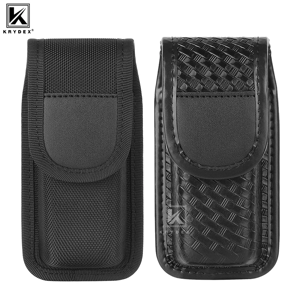 KRYDEX MK3 Spray Holster OC MACE Pepper Spray Pouch Canister Flashlight Holder Multi-Tool Plier Pouch for Security LE Outdoor