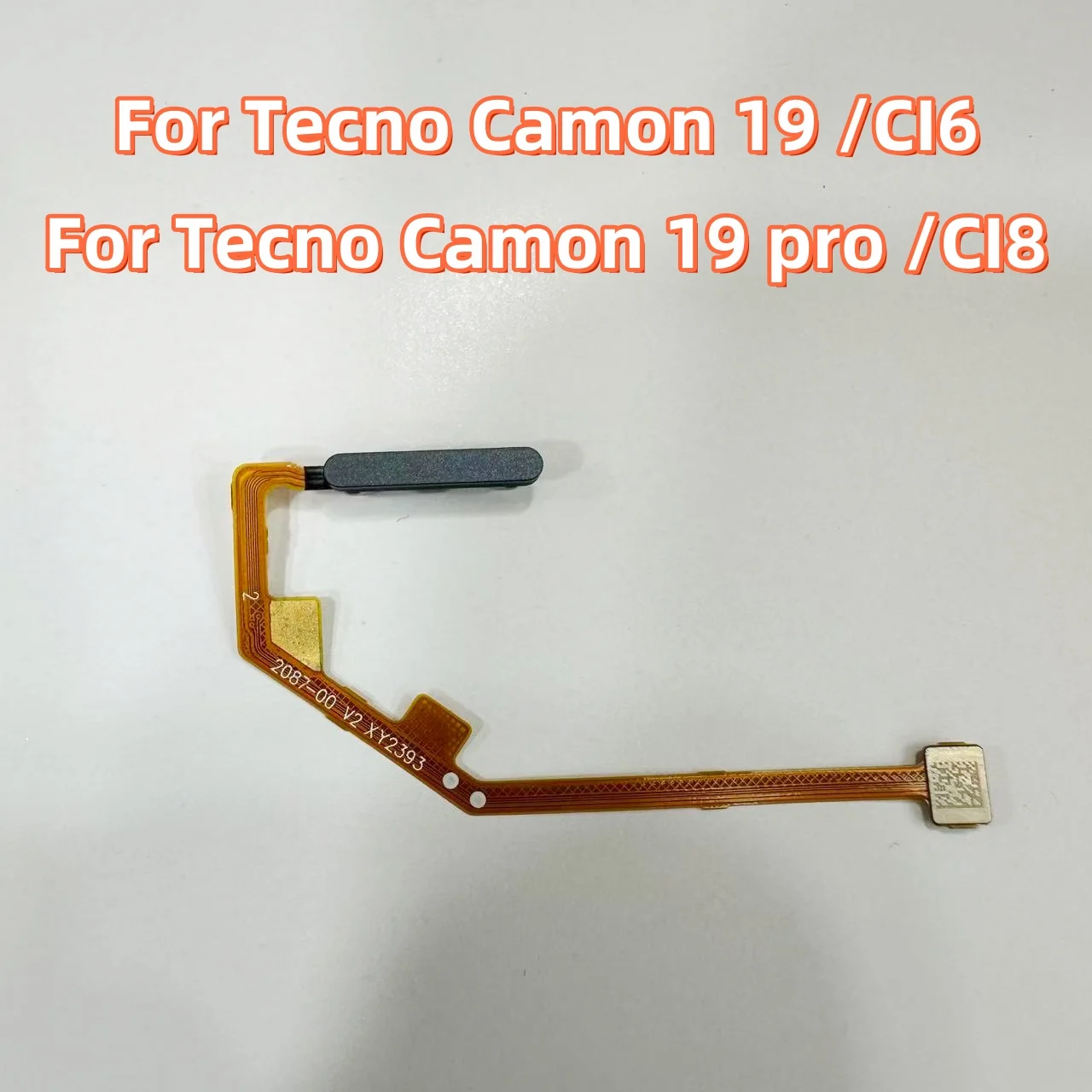 

Fingerprint Flex Cable For Tecno Camon 19 CI6 Camon19 pro CI8 Fingerprint Sensor Connector Touch ID Mainboard Home Button Flex