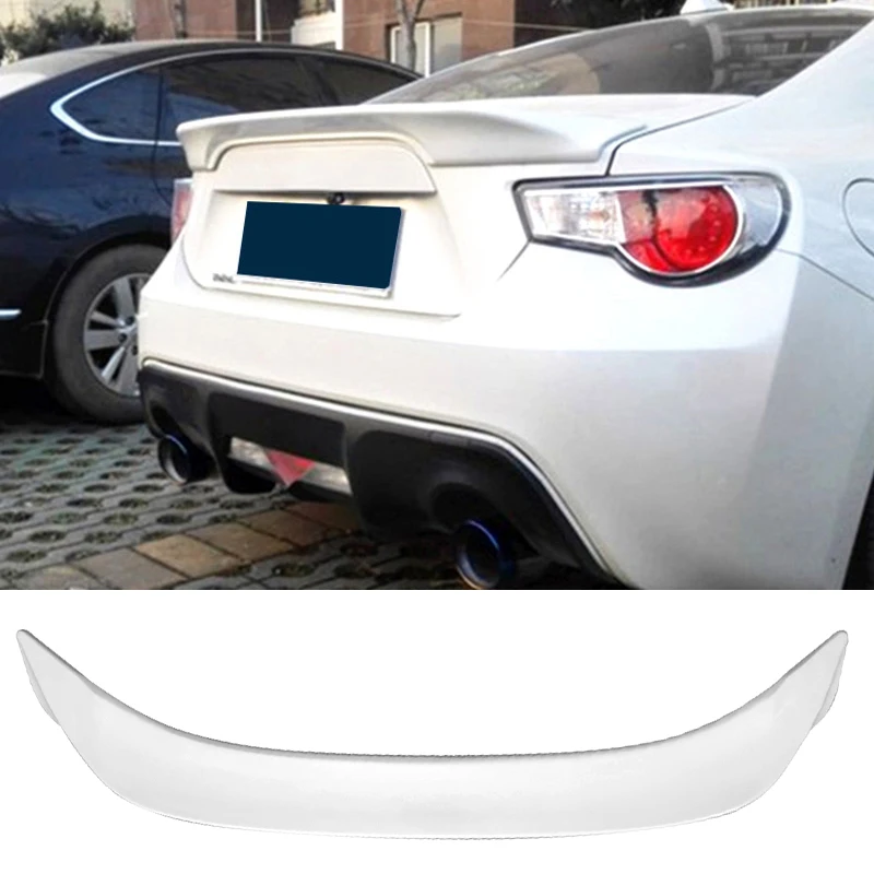 Spoiler for Toyota GT86 BRZ 2013-2017 Car Rear Wing ABS Plastic Carbon Surface Trunk Decoration Tail Fin Accessorie