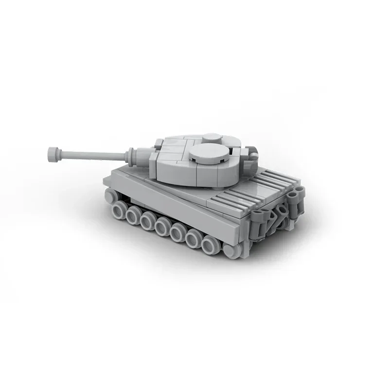 115pcs MOC Mini Tiger Tank Systemed Model Building Blocks Festivals Gifts Architecture Assemble Toy Education Birthday
