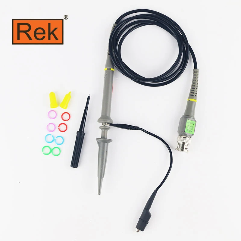 

Oscilloprobe 100MHz P6100 Oscilloscope signal connection cable 1M ohm-10M ohm High voltage probe