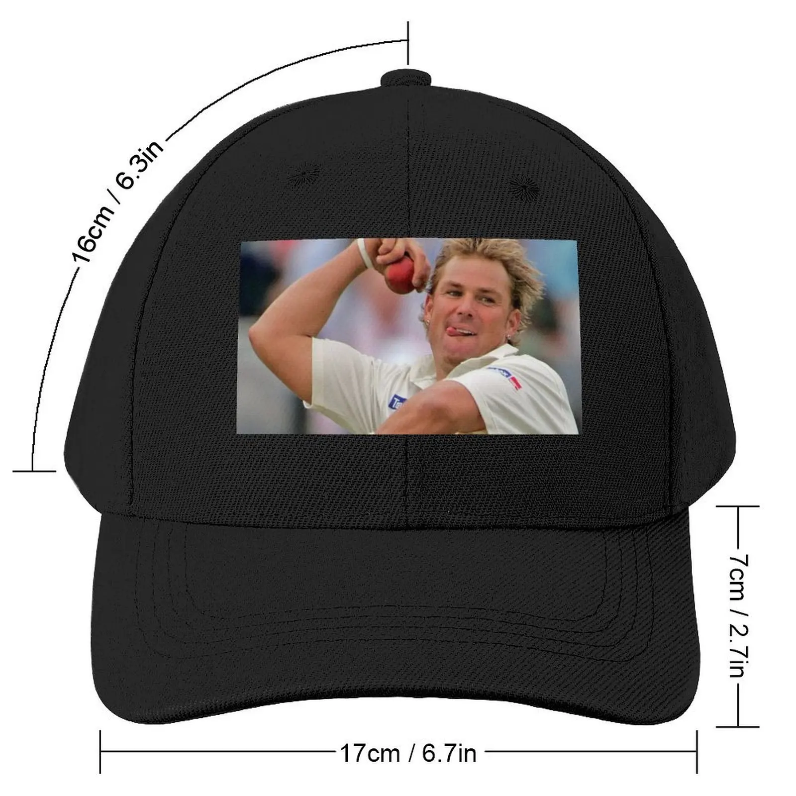 Shane Warne 1#041022 Baseball Cap Hat Beach Hat Man Luxury Women Caps Men's