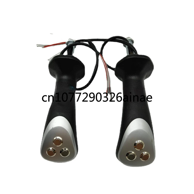 Excavator Spare Parts Control Handle/Joystick Handle with 3 Buttons