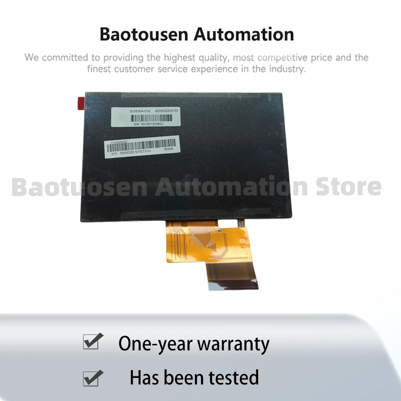 Original 5 inch 800x480 50pin EJ050NA-01G LCD Screen Display GPS TFT display Replacement