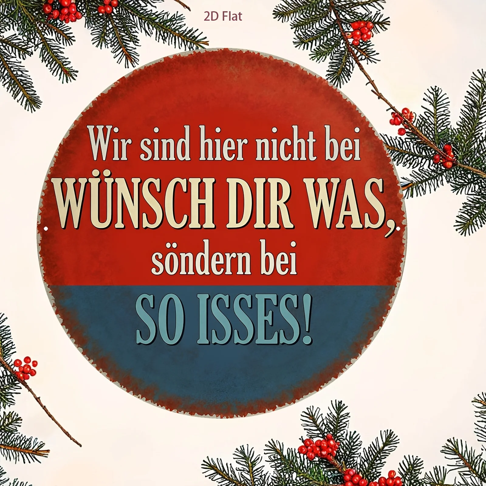 2D Flat 1Pc Alumini…