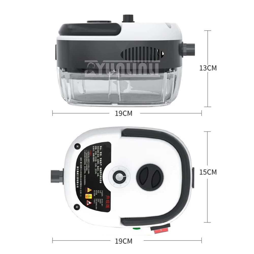 High Temperature Pressure Steam Cleaning Machine Cleaner Air Conditioning Kitchen Oil Stain 2500W Disinfection Tool